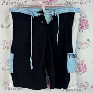 Billabong shorts swim water beach trunks Black and Light Blue Surf Shorts